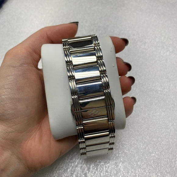 NEW Joseph Abboud Men's Square-Face Steel Watch - Picture 3 of 6